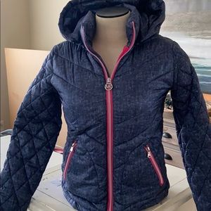Girls Michael Kors winter coat with hood size 14